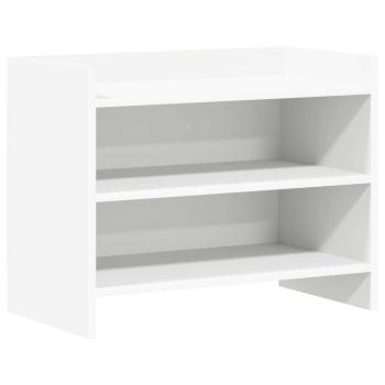 TV-Schränk 60 x 33 x 47 cm Weiß Holzwerkstoff