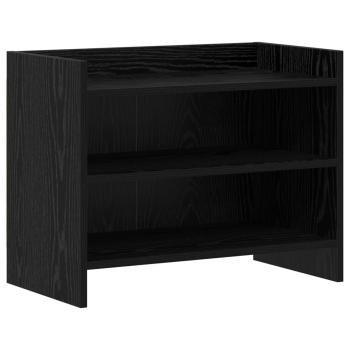TV-Schränk 60 x 33 x 47 cm Schwarze Eiche Holzwerkstoff