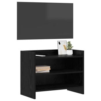 TV-Schränk 60 x 33 x 47 cm Schwarze Eiche Holzwerkstoff