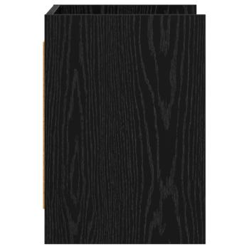 TV-Schränk 60 x 33 x 47 cm Schwarze Eiche Holzwerkstoff