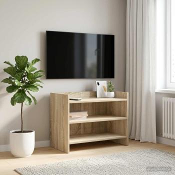 ARDEBO.de - TV-Schränk 60 x 33 x 47 cm Sonoma-Eiche Holzwerkstoff