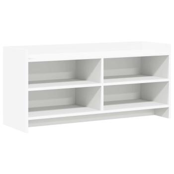 TV-Schränk 100 x 33 x 47 cm Weiß Holzwerkstoff