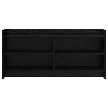 TV-Schränk 100 x 33 x 47 cm Schwarze Eiche Holzwerkstoff
