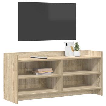 TV-Schränk 100 x 33 x 47 cm Sonoma-Eiche Holzwerkstoff