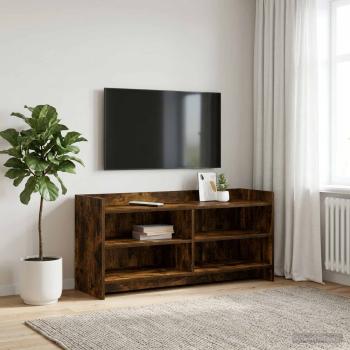 ARDEBO.de - TV-Schränk 100 x 33 x 47 cm Geräucherte Eiche Holzwerkstoff