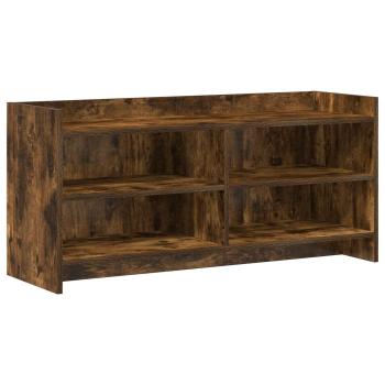 TV-Schränk 100 x 33 x 47 cm Geräucherte Eiche Holzwerkstoff