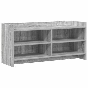 TV-Schränk 100 x 33 x 47 cm Grau Sonoma Holzwerkstoff