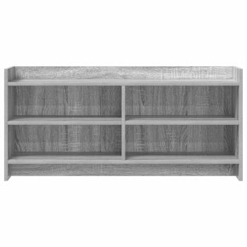 TV-Schränk 100 x 33 x 47 cm Grau Sonoma Holzwerkstoff