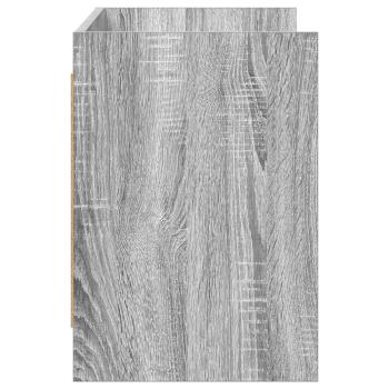 TV-Schränk 100 x 33 x 47 cm Grau Sonoma Holzwerkstoff