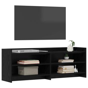TV-Schränk 135 x 33 x 47 cm Schwarze Eiche Holzwerkstoff