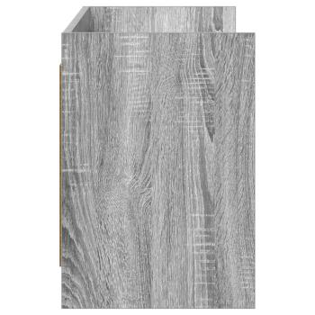 TV-Schränk 135 x 33 x 47 cm Grau Sonoma Holzwerkstoff