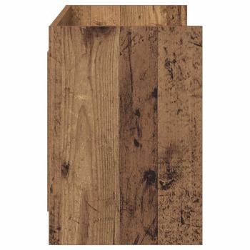 TV-Schränk 135 x 33 x 47 cm Altholz Holzwerkstoff