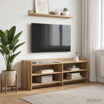 ARDEBO.de - TV-Schränk 135 x 33 x 47 cm Artisan-Eiche Holzwerkstoff