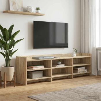 ARDEBO.de - TV-Schränk 168 x 33 x 47 cm Sonoma-Eiche Holzwerkstoff