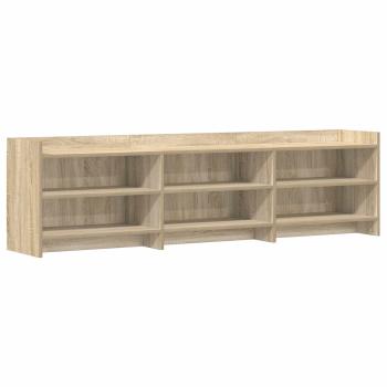 TV-Schränk 168 x 33 x 47 cm Sonoma-Eiche Holzwerkstoff