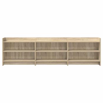 TV-Schränk 168 x 33 x 47 cm Sonoma-Eiche Holzwerkstoff