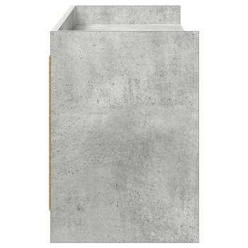 TV-Schränk 168 x 33 x 47 cm Betongrau Holzwerkstoff