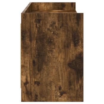 TV-Schränk 168 x 33 x 47 cm Geräucherte Eiche Holzwerkstoff