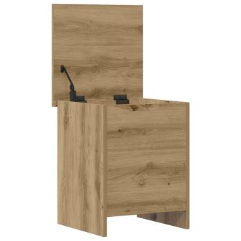 Aufbewahrungstruhe Artisan-Eiche 40 x 40 x 50 cm Holzwerkstoff
