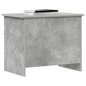 Aufbewahrungstruhe Betongrau 60 x 40 x 50 cm Holzwerkstoff