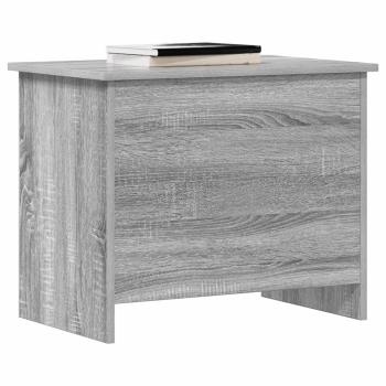 Aufbewahrungstruhe Grau Sonoma 60 x 40 x 50 cm Holzwerkstoff