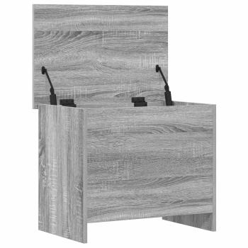 Aufbewahrungstruhe Grau Sonoma 60 x 40 x 50 cm Holzwerkstoff