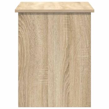 Aufbewahrungstruhe Sonoma-Eiche 80 x 40 x 50 cm Holzwerkstoff