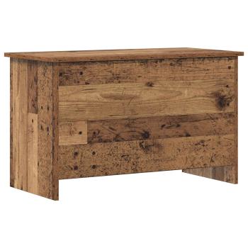 Aufbewahrungstruhe Altholz 80 x 40 x 50 cm Holzwerkstoff