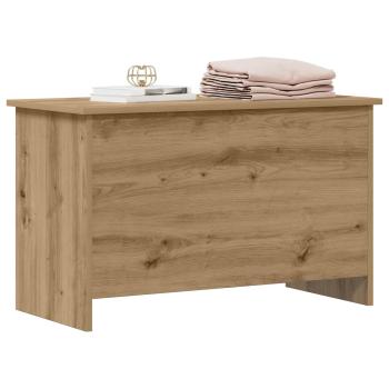 Aufbewahrungstruhe Artisan-Eiche 80 x 40 x 50 cm Holzwerkstoff