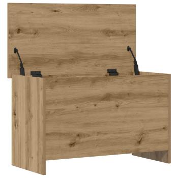 Aufbewahrungstruhe Artisan-Eiche 80 x 40 x 50 cm Holzwerkstoff