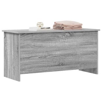 Aufbewahrungstruhe Grau Sonoma 100 x 40 x 50 cm Holzwerkstoff