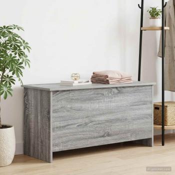 Aufbewahrungstruhe Grau Sonoma 100 x 40 x 50 cm Holzwerkstoff