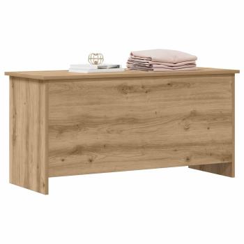 Aufbewahrungstruhe Artisan-Eiche 100 x 40 x 50 cm Holzwerkstoff