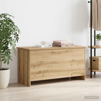 Aufbewahrungstruhe Artisan-Eiche 100 x 40 x 50 cm Holzwerkstoff