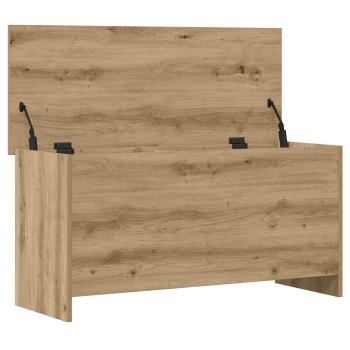 Aufbewahrungstruhe Artisan-Eiche 100 x 40 x 50 cm Holzwerkstoff