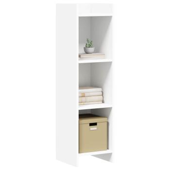 Bücherregal Weiß 30 x 30 x 111 cm Holzwerkstoff