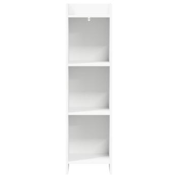 Bücherregal Weiß 30 x 30 x 111 cm Holzwerkstoff