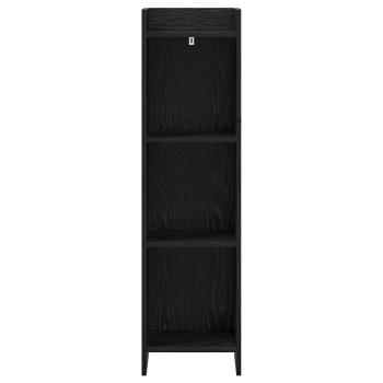 Bücherregal Schwarze Eiche 30 x 30 x 111 cm Holzwerkstoff
