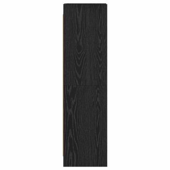 Bücherregal Schwarze Eiche 30 x 30 x 111 cm Holzwerkstoff