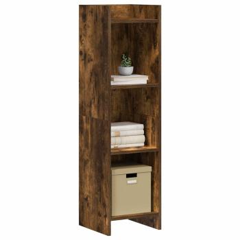 Bücherregal Geräucherte Eiche 30 x 30 x 111 cm Holzwerkstoff
