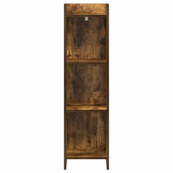 Bücherregal Geräucherte Eiche 30 x 30 x 111 cm Holzwerkstoff