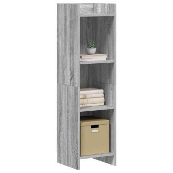 Bücherregal Grau Sonoma 30 x 30 x 111 cm Holzwerkstoff