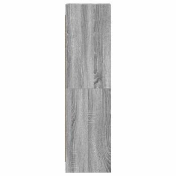 Bücherregal Grau Sonoma 30 x 30 x 111 cm Holzwerkstoff
