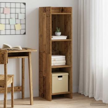 ARDEBO.de - Bücherregal Altholz 30 x 30 x 111 cm Holzwerkstoff