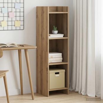ARDEBO.de - B?cherregal 3 Ebenen 30 x 30 x 111 cm Holzwerkstoff