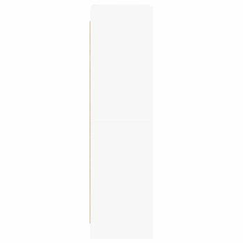 Bücherregal Weiß 59 x 30 x 111 cm Holzwerkstoff