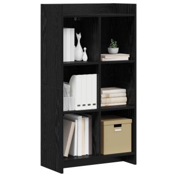 B?cherregal Schwarze Eiche 59 x 30 x 111 cm Holzwerkstoff
