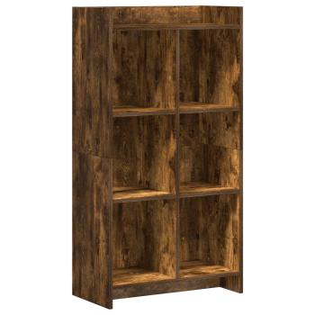 Bücherregal Geräucherte Eiche 59 x 30 x 111 cm Holzwerkstoff