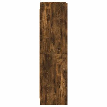 Bücherregal Geräucherte Eiche 59 x 30 x 111 cm Holzwerkstoff