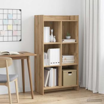 ARDEBO.de - B?cherregal 6 Ebenen 59 x 30 x 111 cm Holzwerkstoff